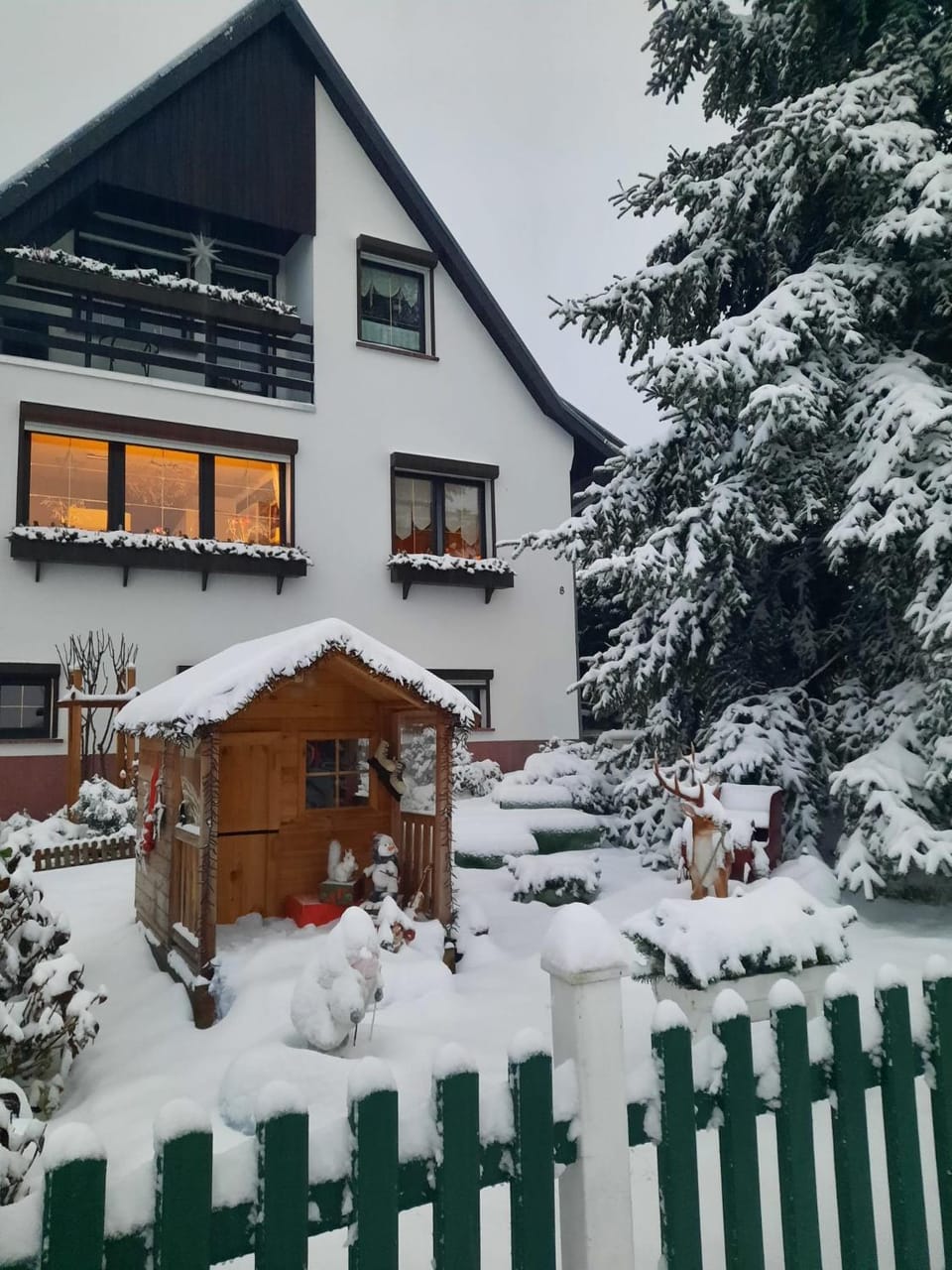 Property building, Winter