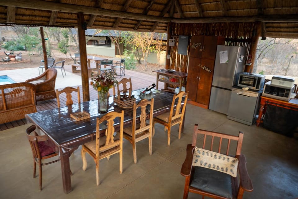 Patio, Living room, Dining area
