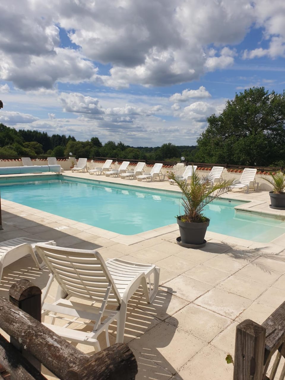 Natural landscape, Swimming pool, sunbed