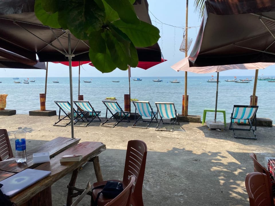 Off site, Beach