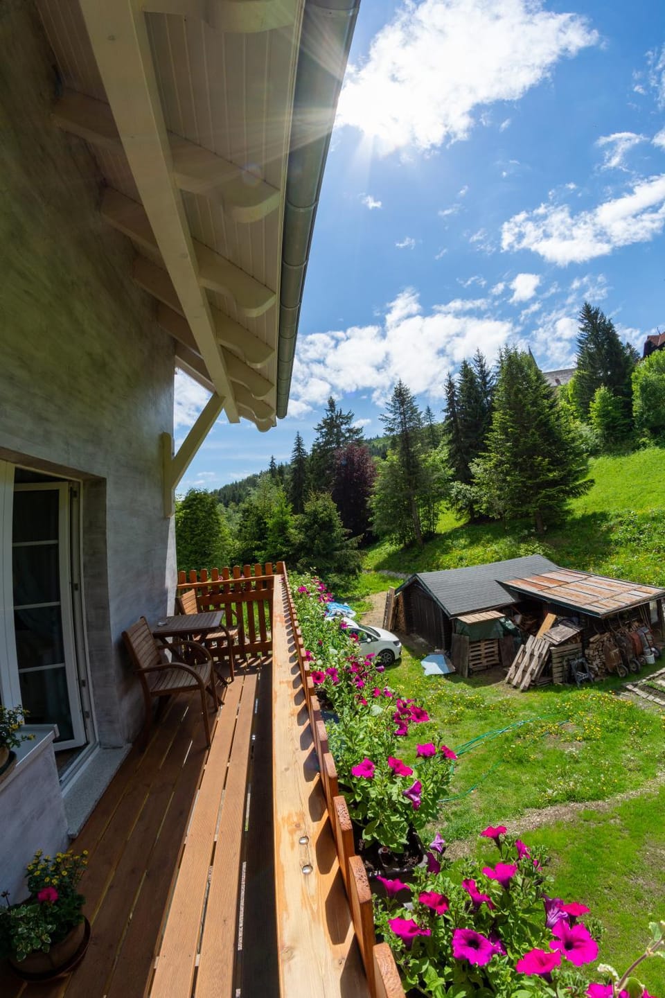 Garden, Balcony/Terrace, Garden view