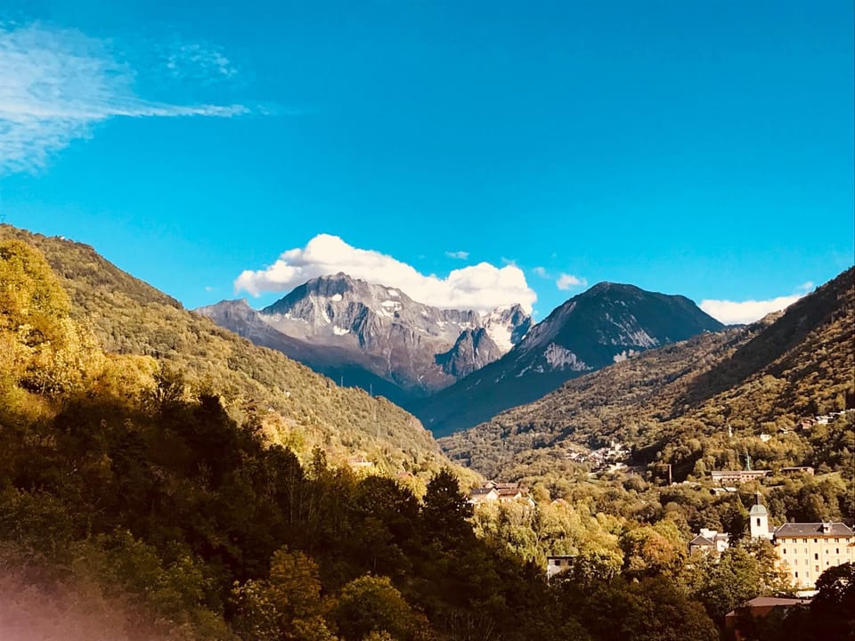 Natural landscape, Mountain view