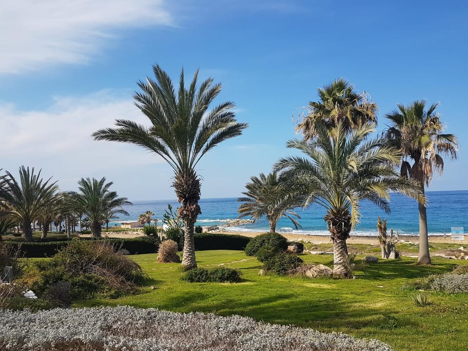 Sea front Villa Vera House in Paphos District