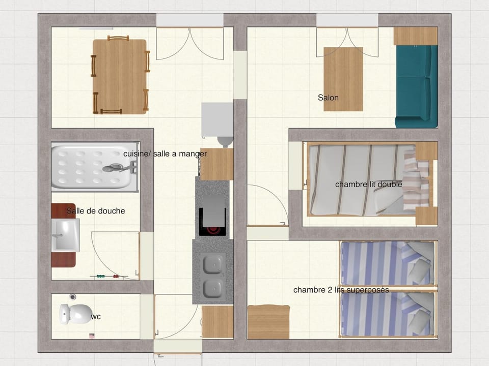 Les Appartements de Maé Apartment in Les Allues