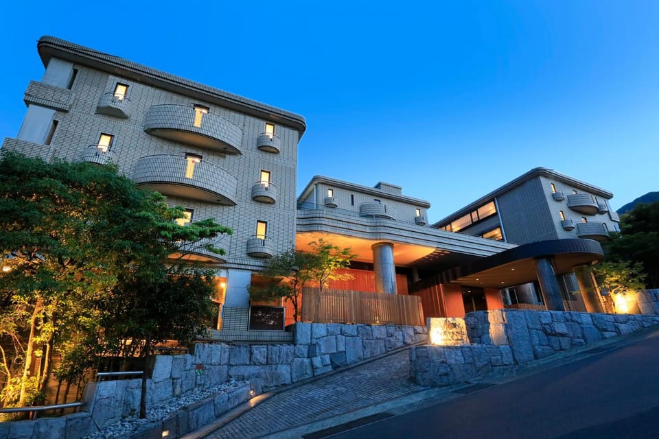 Property building, Sunset