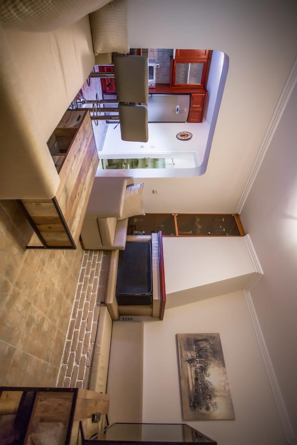 Living room, Seating area, Dining area
