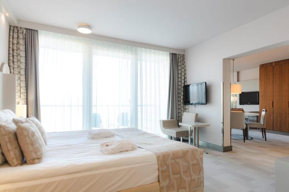 Property building, TV and multimedia, Living room, Photo of the whole room, Bedroom
