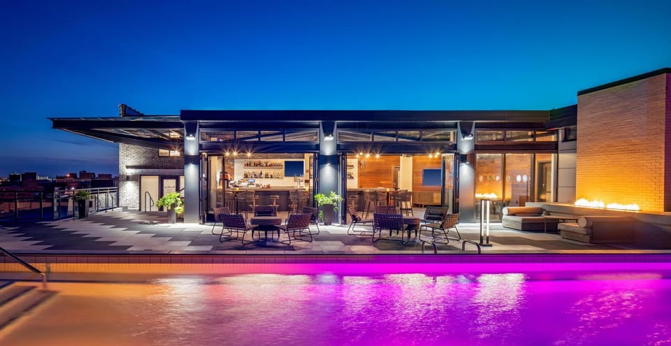 Property building, Swimming pool
