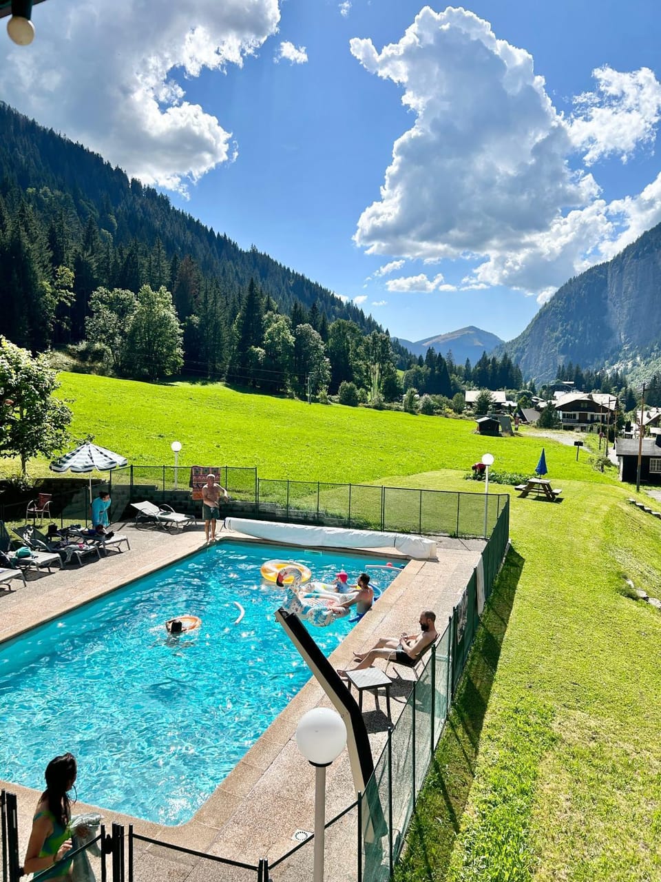 Pool view, Swimming pool