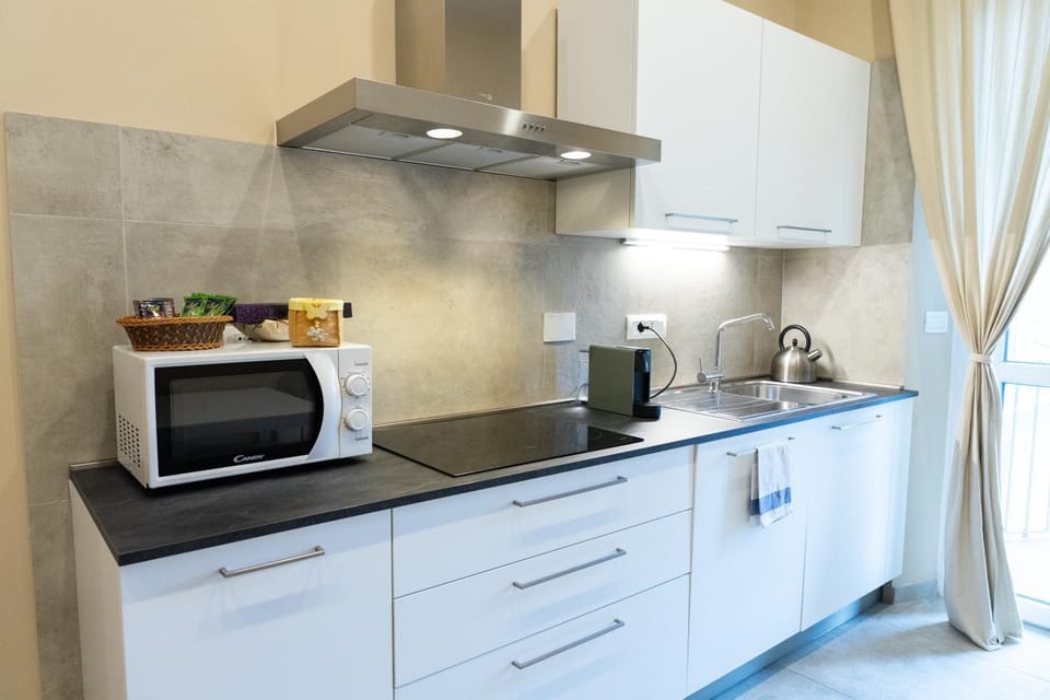 Coffee/tea facilities, Kitchen or kitchenette, minibar, stove