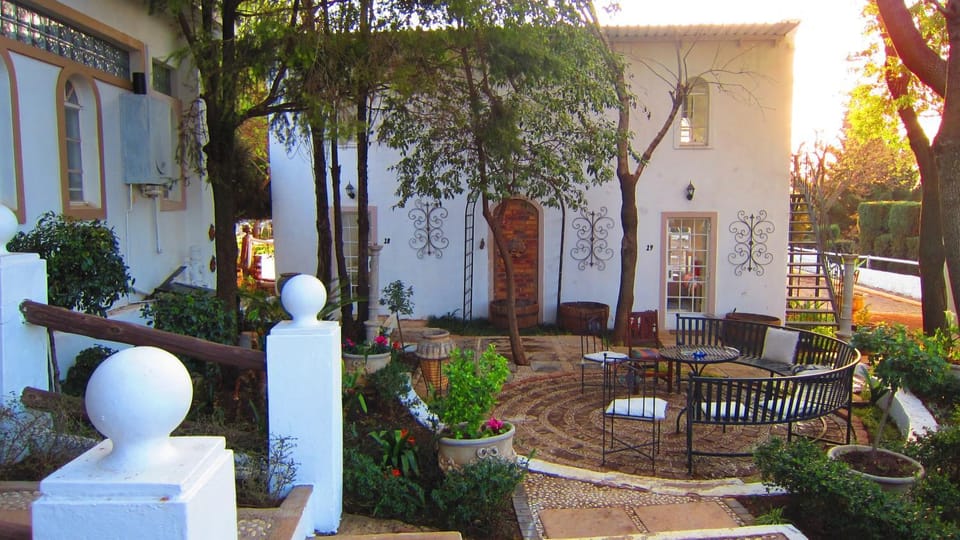 Property building, Garden view