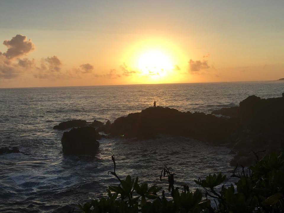 Mediteranean style Ohana Rental / Loft & Sundeck panoramic OCEAN VIEW Apartment in Big Island