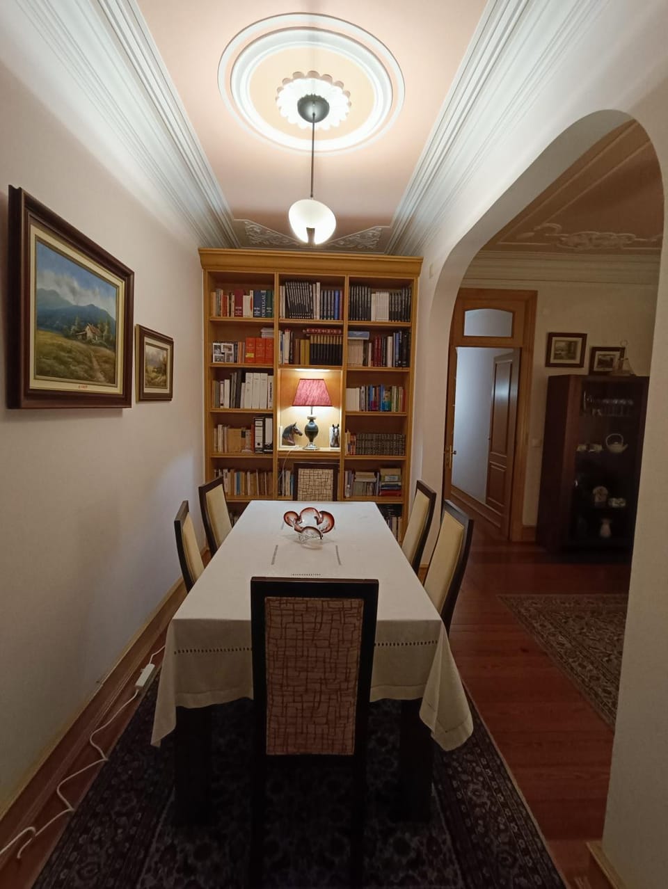 Library, Dining area