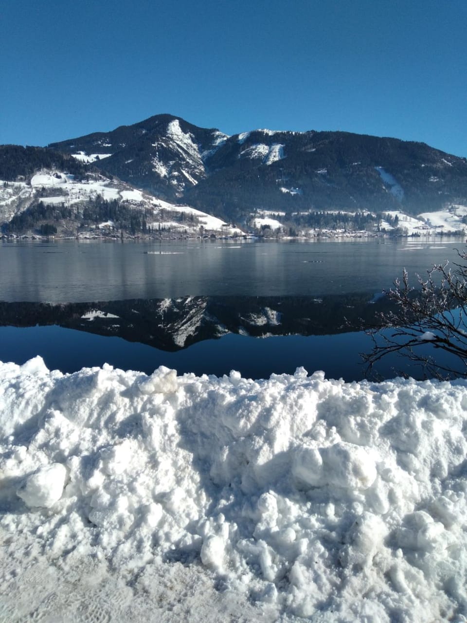 Winter, Mountain view