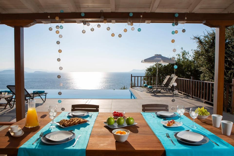 Villa Massalia - Infinity Lap Pool with Majestic Seaview and sea access Villa in Lefkada, Lefkada Municipality, Greece