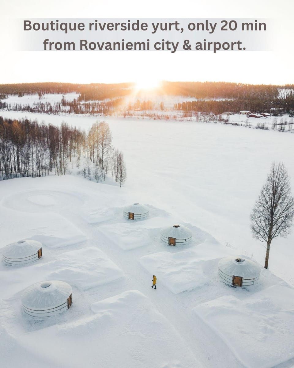 Yurt District Luxury tent in Rovaniemi