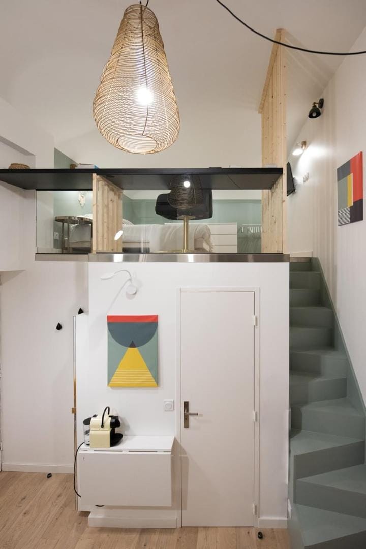Le duplex d'André - Un écrin cosy et design pour 2 Apartment in Lyon