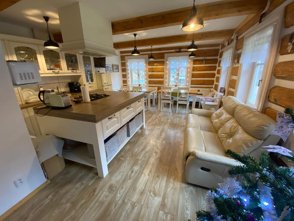 Kitchen or kitchenette, Living room, Seating area, Dining area, Communal kitchen