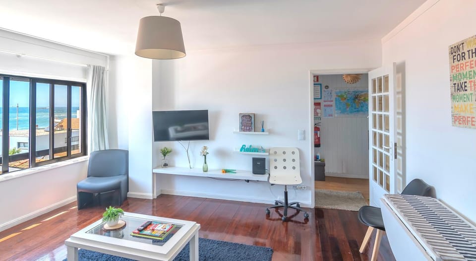TV and multimedia, Living room, Seating area, Beach, Sea view