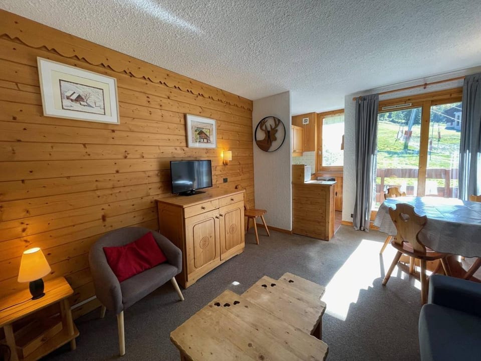 2 pièces à Valmorel - Animaux OK - Près des pistes - FR-1-356-333 Apartment in Les Avanchers-Valmorel