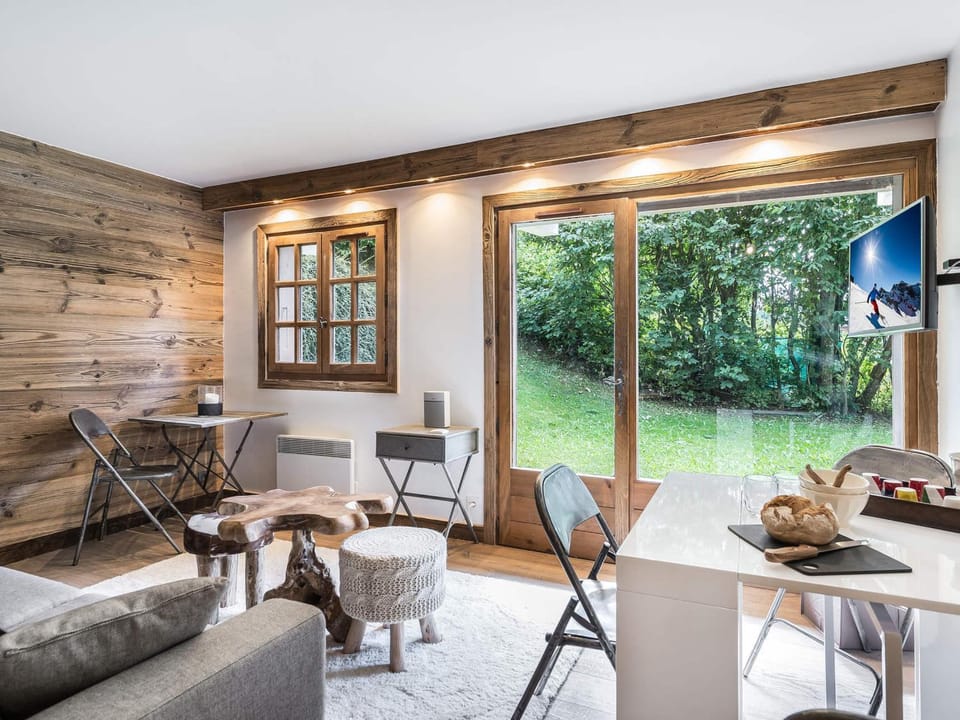 Appartement charmant, terrasse et jardin - 4 pers. - FR-1-453-135 Apartment in Megève