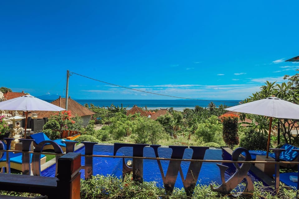 Nearby landmark, Day, Natural landscape, View (from property/room), Balcony/Terrace, Pool view, Sea view