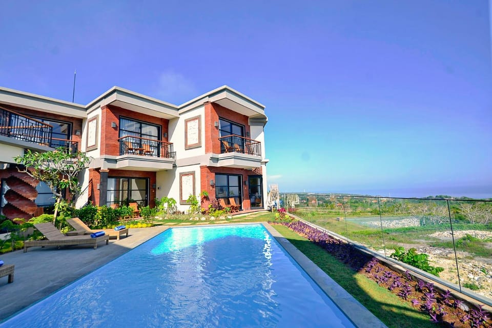 Property building, Garden view, Pool view, Sea view