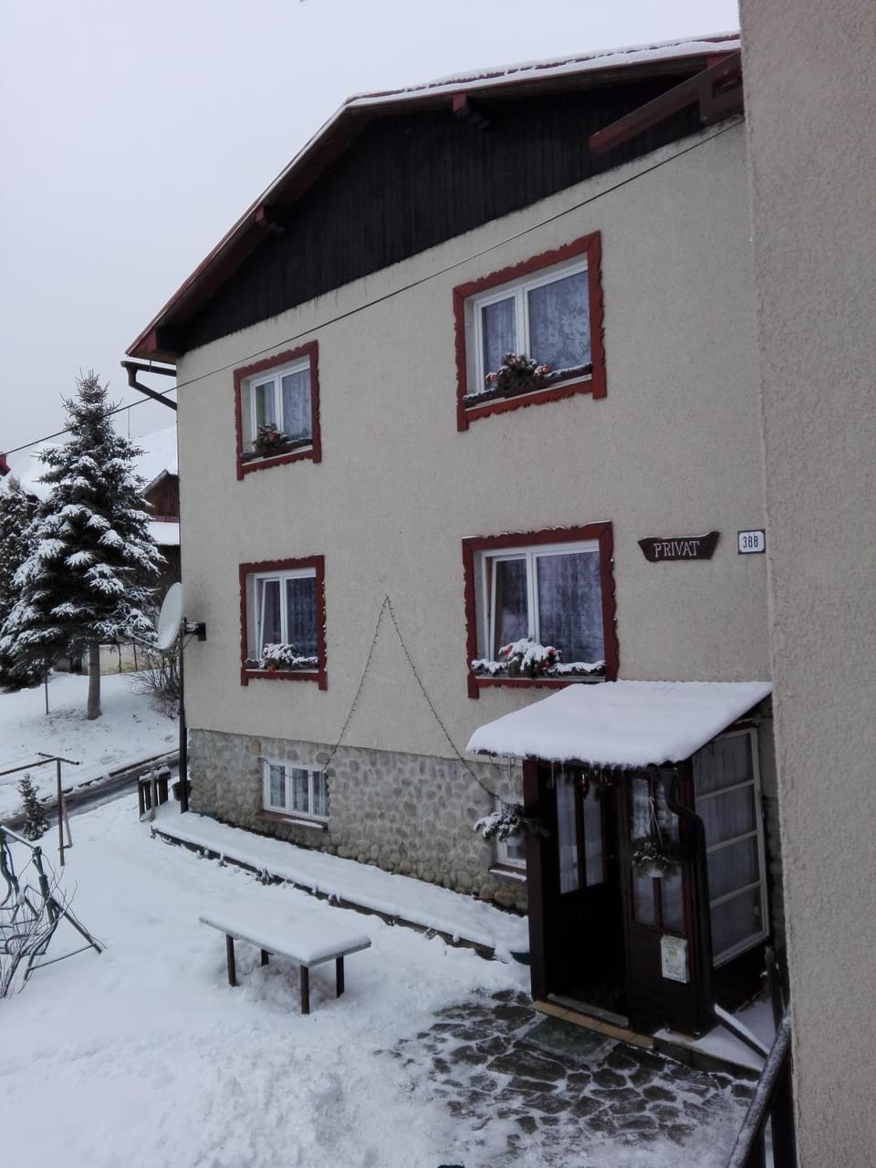 Property building, Winter