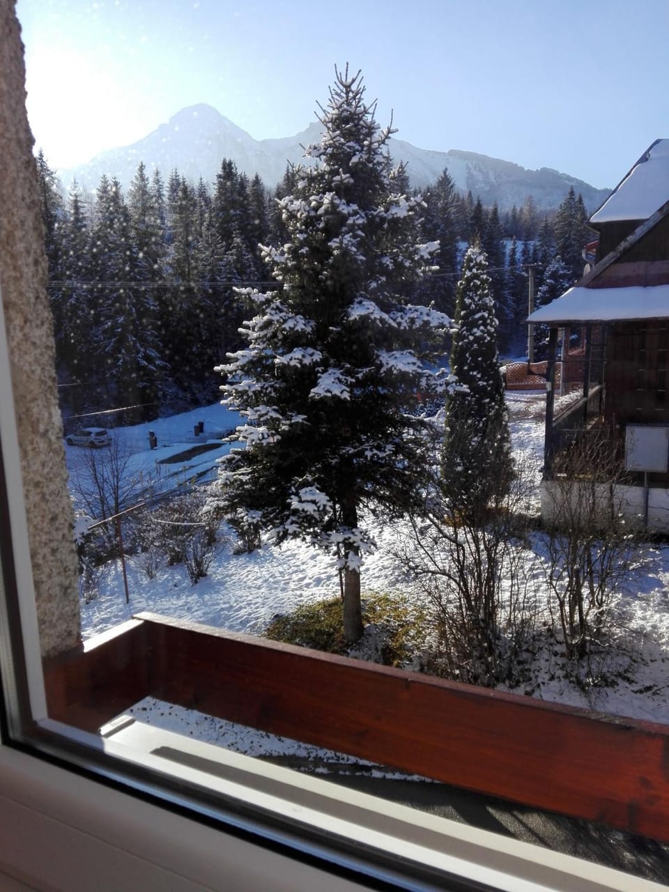 Natural landscape, Winter, Mountain view