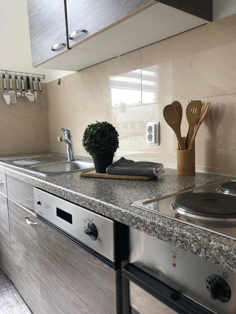 Kitchen or kitchenette, kitchen