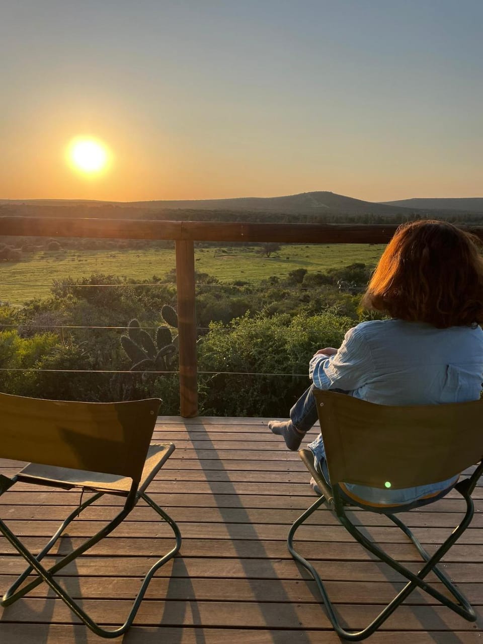 View (from property/room), Balcony/Terrace, Sunrise