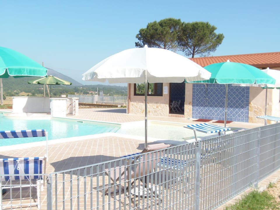 Summer, Pool view, Swimming pool