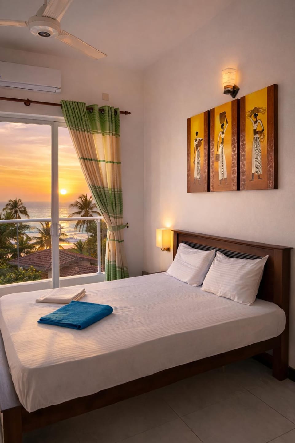 Natural landscape, Photo of the whole room, Bedroom, Sea view
