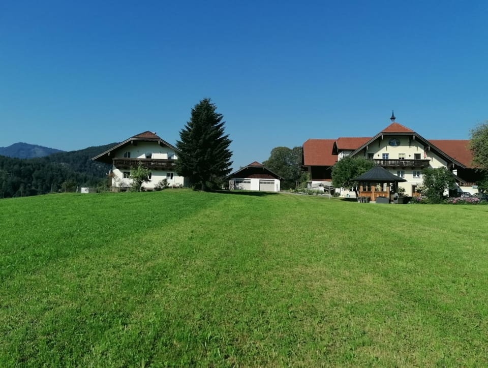 Property building, Natural landscape, Mountain view