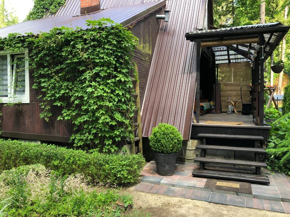 Letnisko SYMSAR 6, Drewniany domek letniskowy z ogrodem Nature lodge in Poland