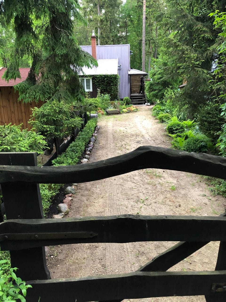 Letnisko SYMSAR 6, Drewniany domek letniskowy z ogrodem Nature lodge in Poland