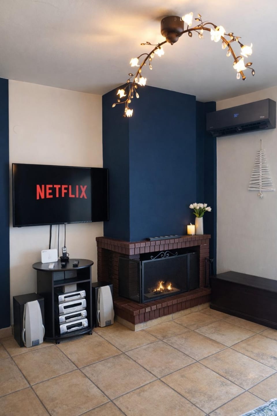 TV and multimedia, fireplace