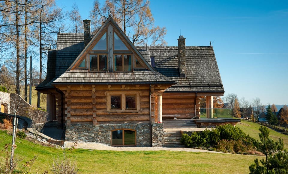 Property building, Day, Natural landscape, Autumn