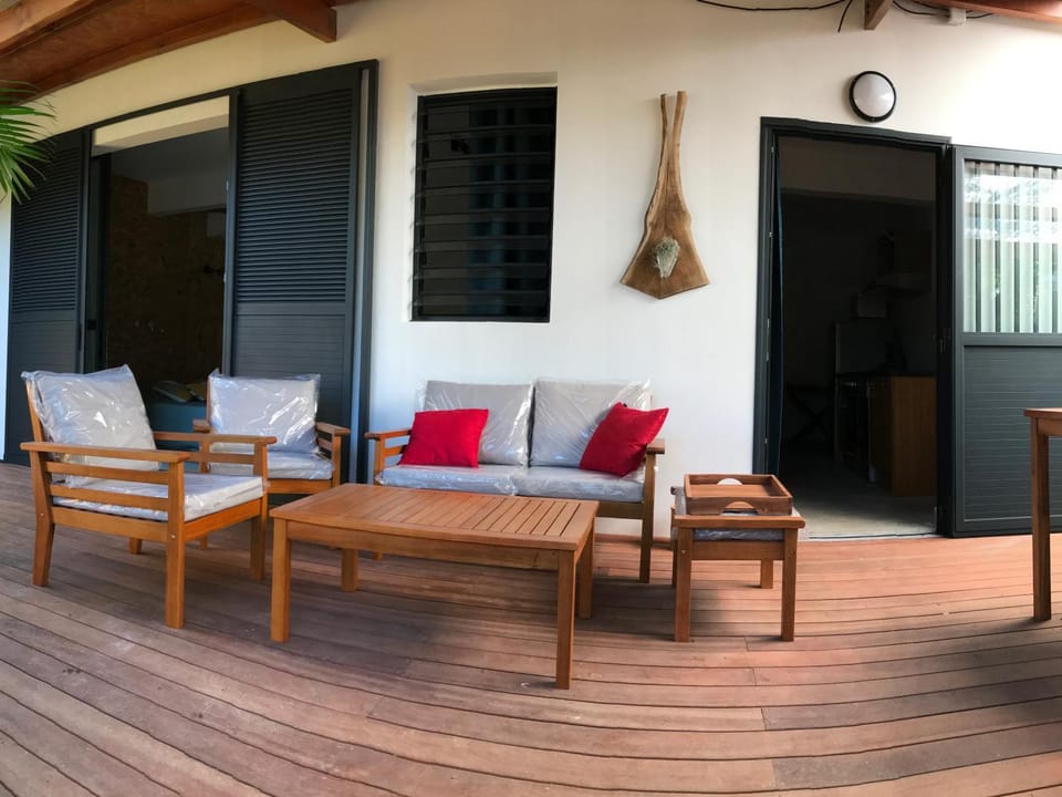 Patio, Living room, Seating area