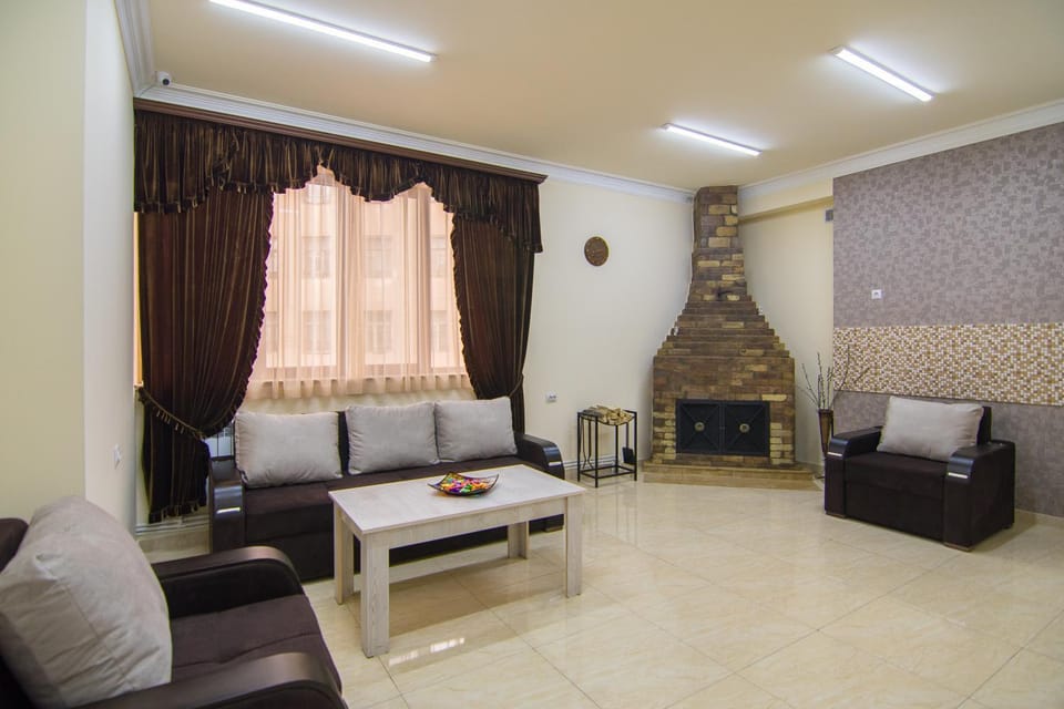 BBQ facilities, Coffee/tea facilities, Living room, Seating area