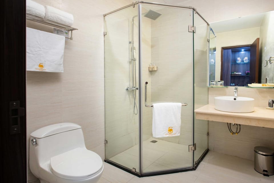 Shower, Toilet, Bathroom, towels