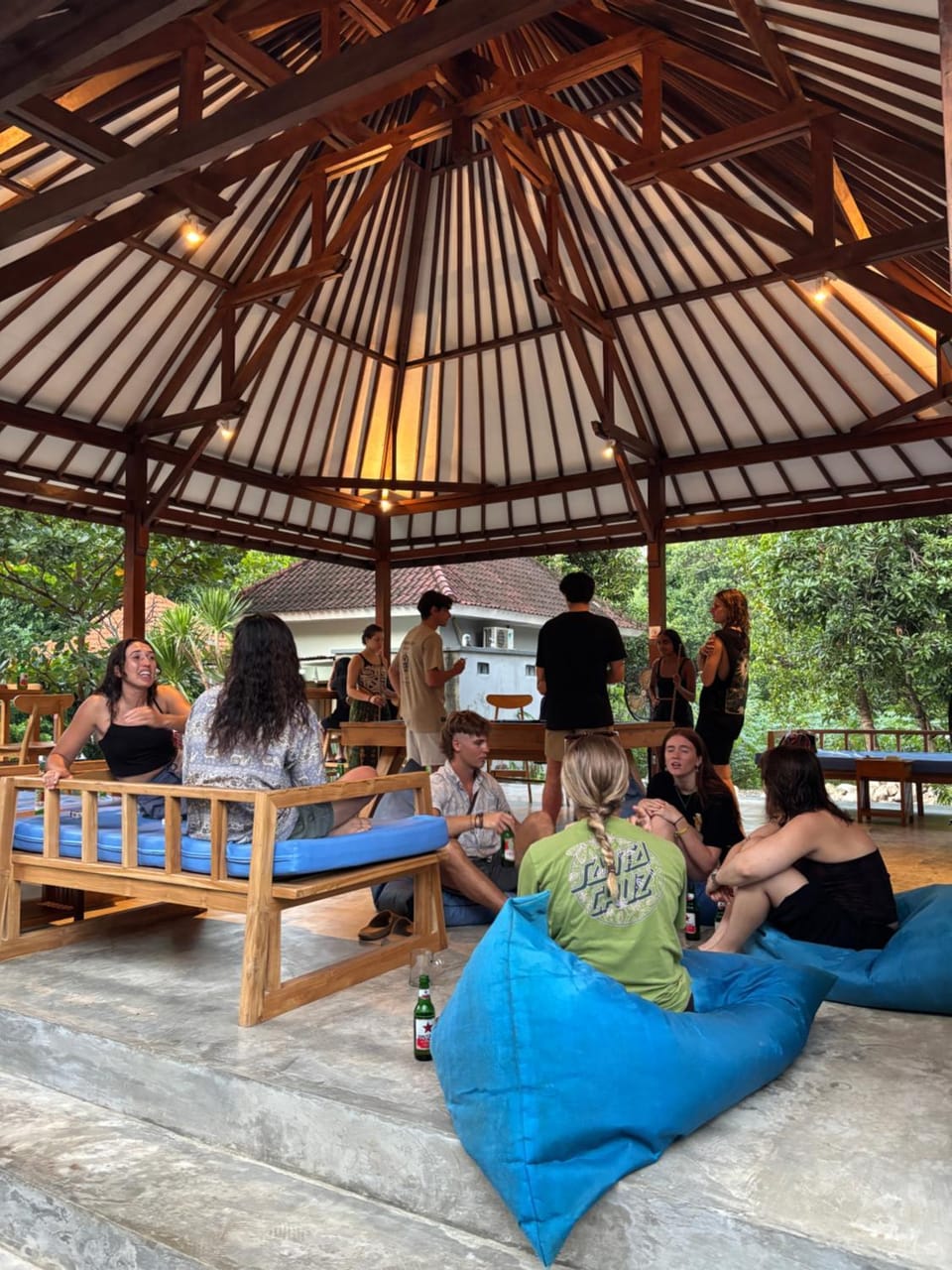 People, Seating area, group of guests