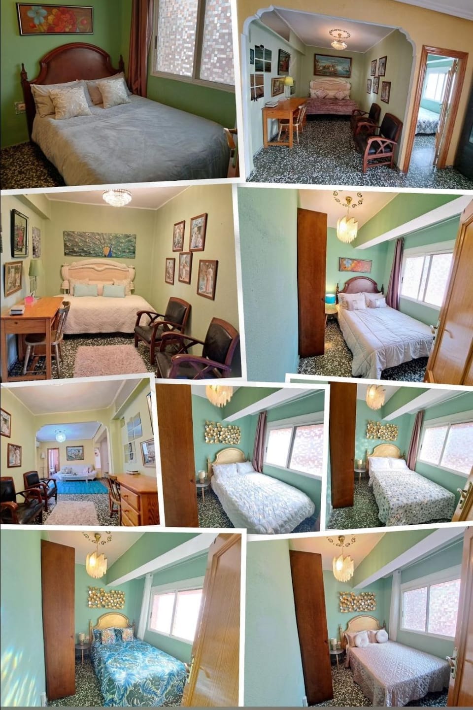 Living room, Bedroom