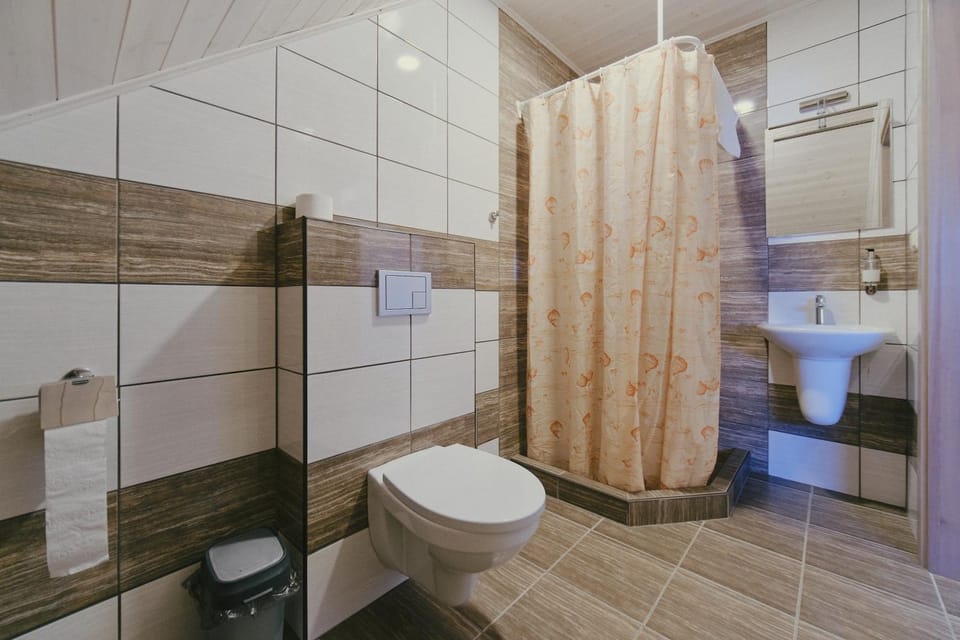Shower, Toilet, Bathroom, towels