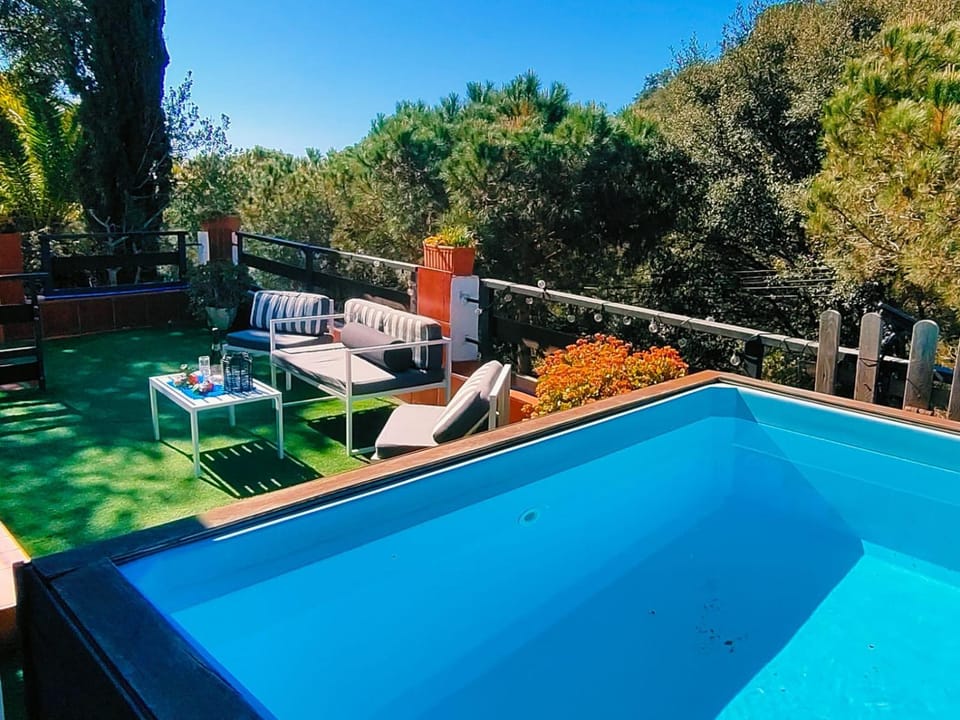 Natural landscape, Garden view, Swimming pool