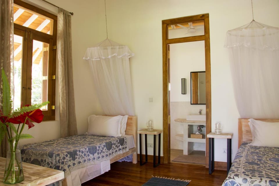 Bed, Bathroom, Bedroom