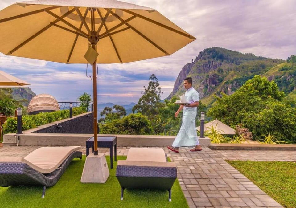 Garden view, Mountain view
