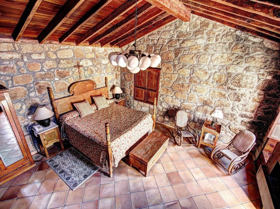 Bed, Balcony/Terrace, Inner courtyard view
