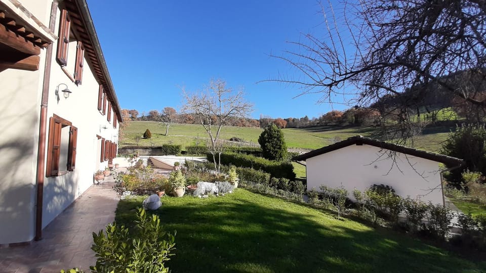 Property building, Garden, Garden view