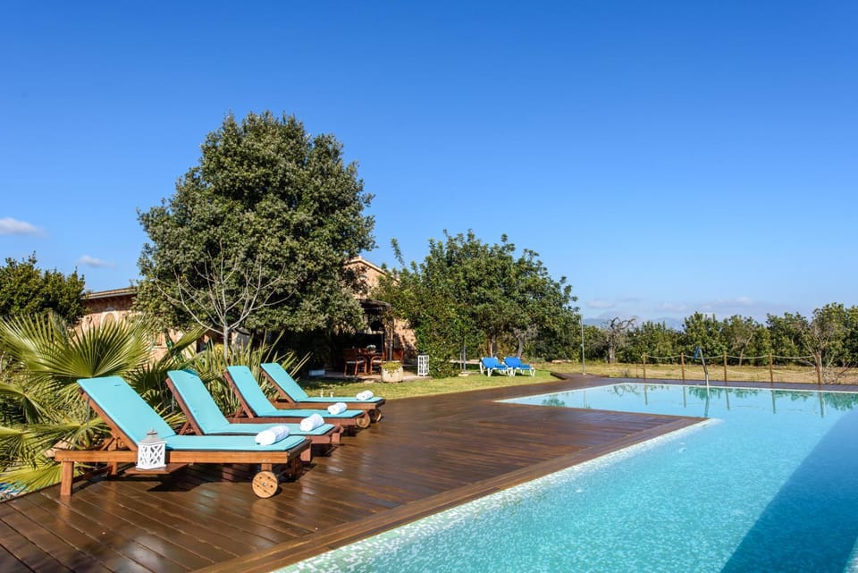 Casa S'Argela -cycling-tennis-swimming pool-billiards-wifi... Villa in Pla de Mallorca